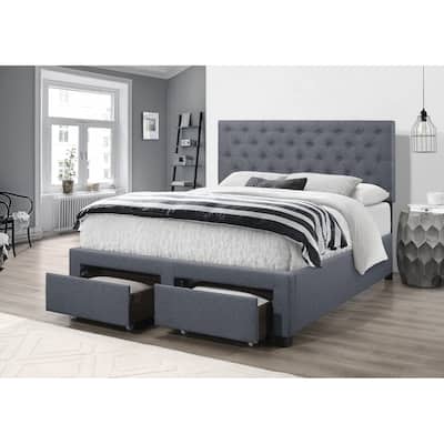 Copper Grove Naarden Panel Storage Bed