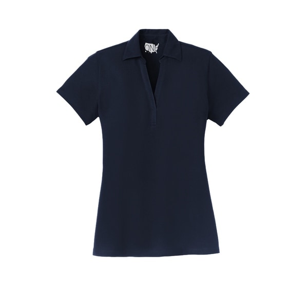 navy collared shirt womens