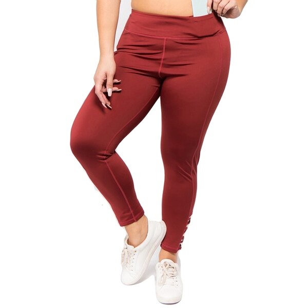 workout leggings with pockets plus size