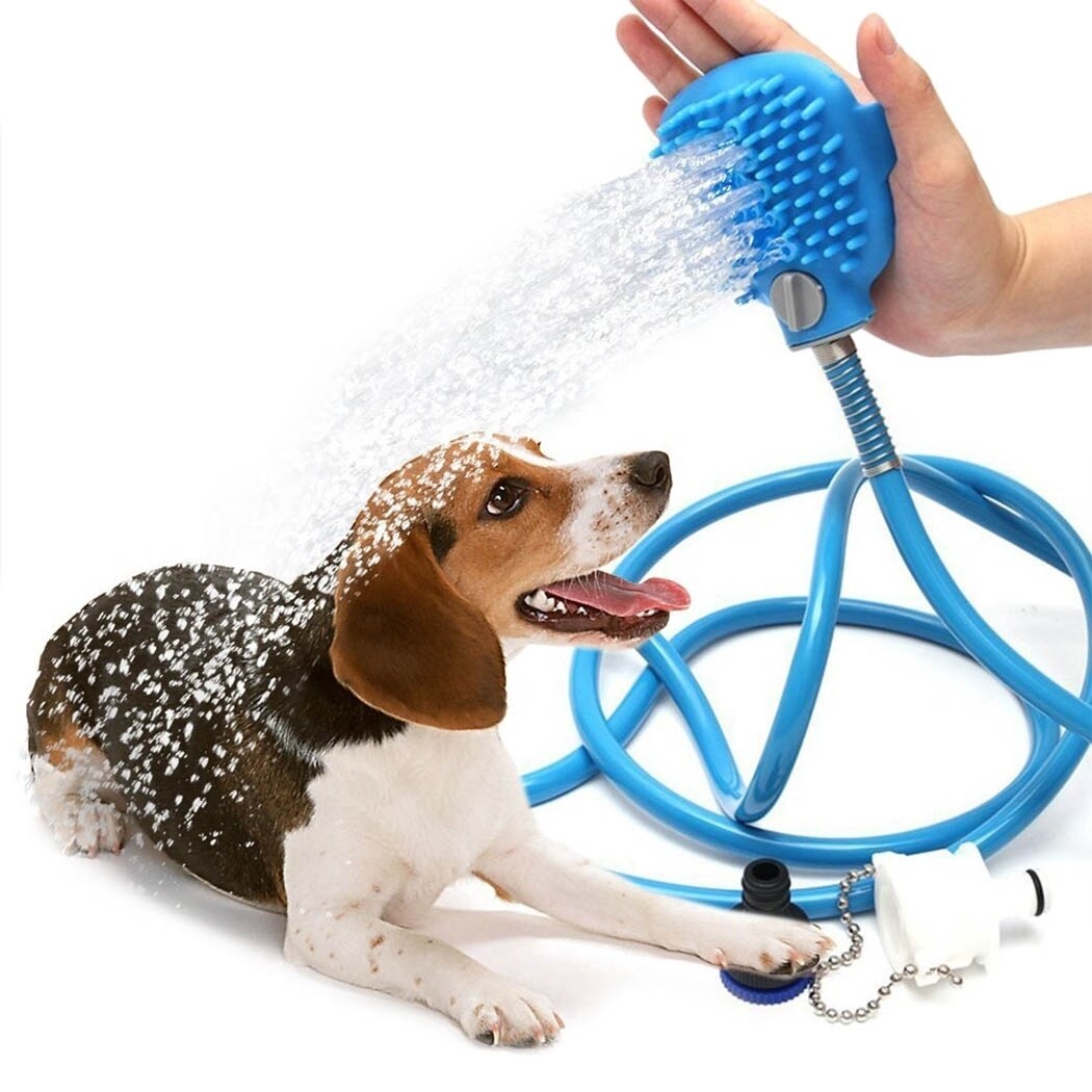 Shop Pet Bathing Grooming Tool Scrubbing Shower Head Attachment