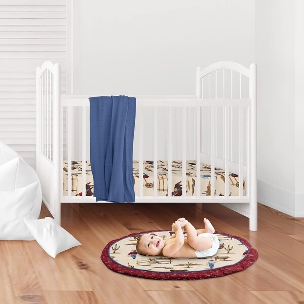 Sweet Jojo Designs Wild West Collection Crib Bumper