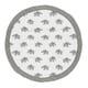 preview thumbnail 1 of 0, Sweet Jojo Designs Grey and White Mint Watercolor Elephant Safari Collection Baby Tummy Time Playmat
