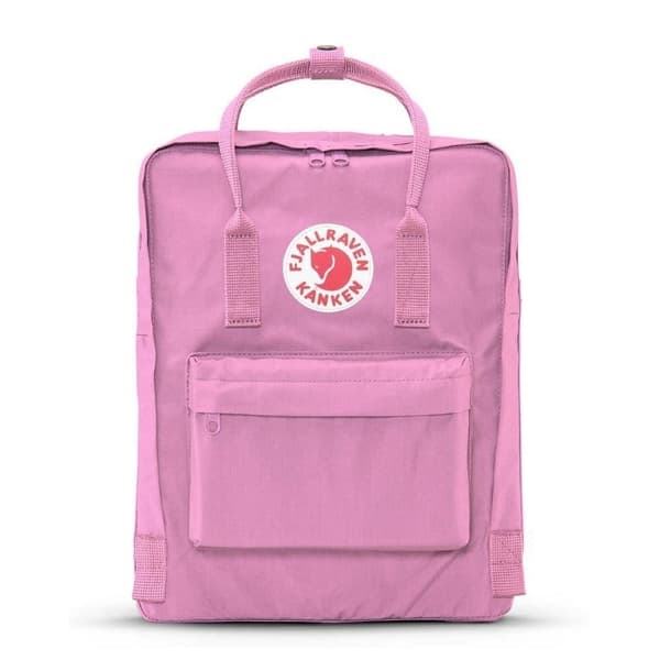 fjallraven - kanken mini classic backpack for everyday pink Fjllrven Knken Unisex Travel Side Slip Pocket - Adjustable Shoulder Straps this bag stands out in the elegant Chalk Rose colour and is crafted from 100% Vinylon F material Fjallraven - Kanken Mini Backpack
