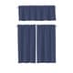 preview thumbnail 18 of 28, Vue Window Solutions Kingsbury pleated Tier Pair