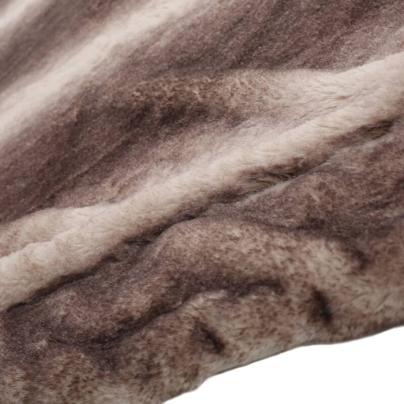 Gipson Faux Fur Throw Blanket by Christopher Knight Home