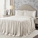 preview thumbnail 13 of 30, The Gray Barn Lazy Acres Ticking Stripe Bedspread Set Wheat - Full