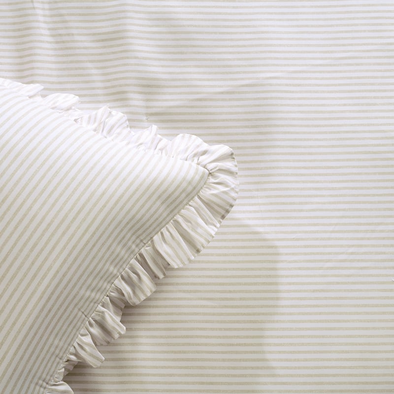 The Gray Barn Lazy Acres Ticking Stripe Bedspread Set