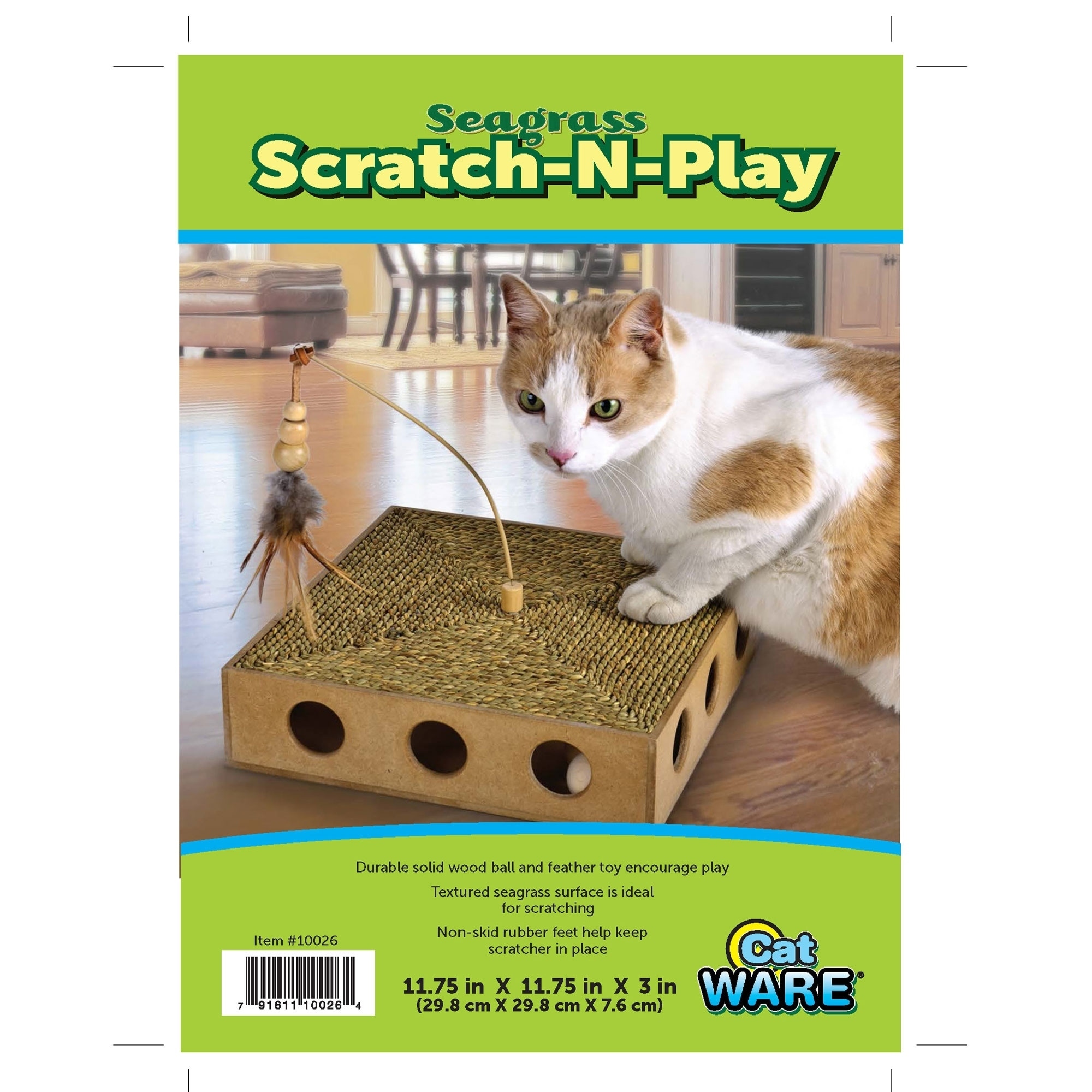 cat craft seagrass scratching post
