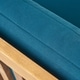 preview thumbnail 11 of 23, Carolina Outdoor 5-seat Acacia Sectional Sofa Set by Christopher Knight Home