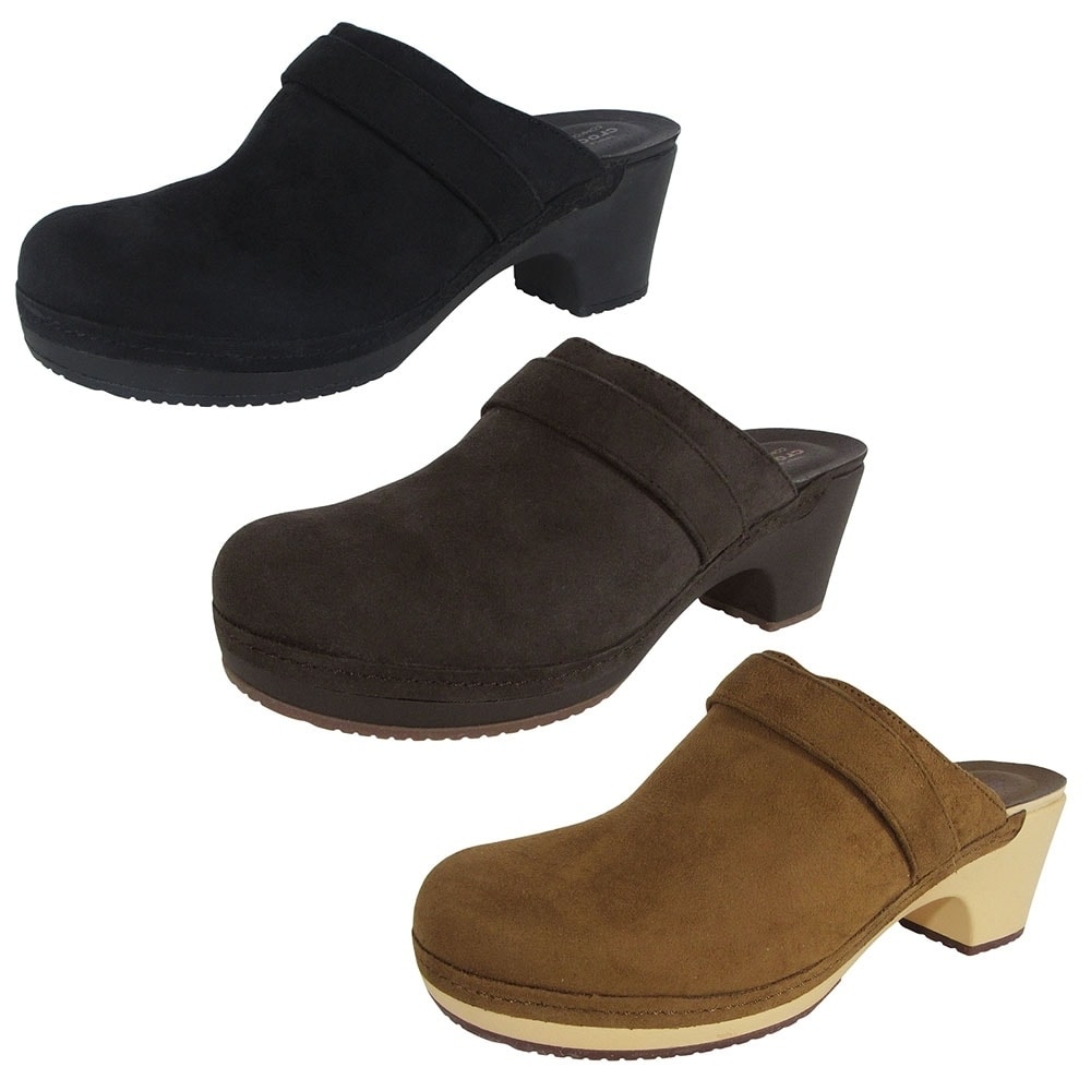 womens flat clogs