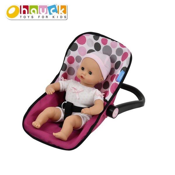 baby doll stroller high chair set