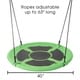 preview thumbnail 2 of 5, Saucer Swing- 40" Diameter Hanging Tree or Swing Set, Round Disc with Adjustable Rope by Hey! Play!