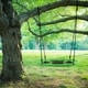 preview thumbnail 7 of 5, Saucer Swing- 40" Diameter Hanging Tree or Swing Set, Round Disc with Adjustable Rope by Hey! Play!