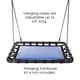 preview thumbnail 5 of 5, Platform Swing- 40"x30" Hanging Outdoor Tree or Playground Rectangle Bench Swing with Adjustable Rope by Hey! Play! - 40x30