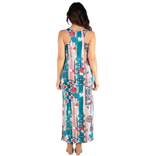 racerback tank maxi dress