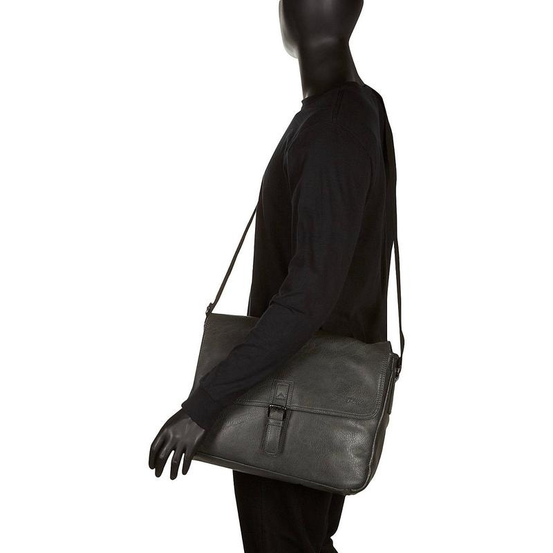 kenneth cole pebbled messenger bag