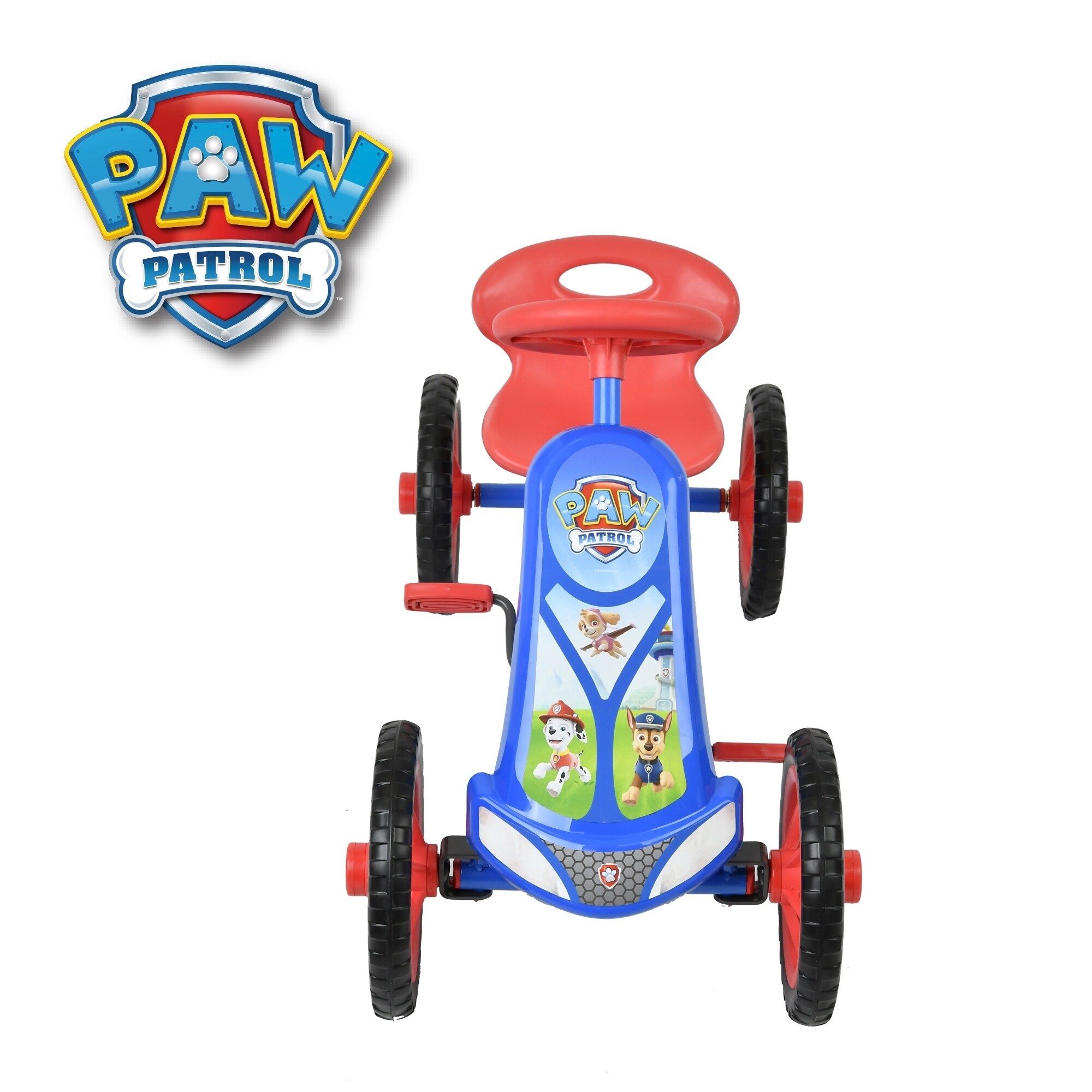 paw patrol ride along car