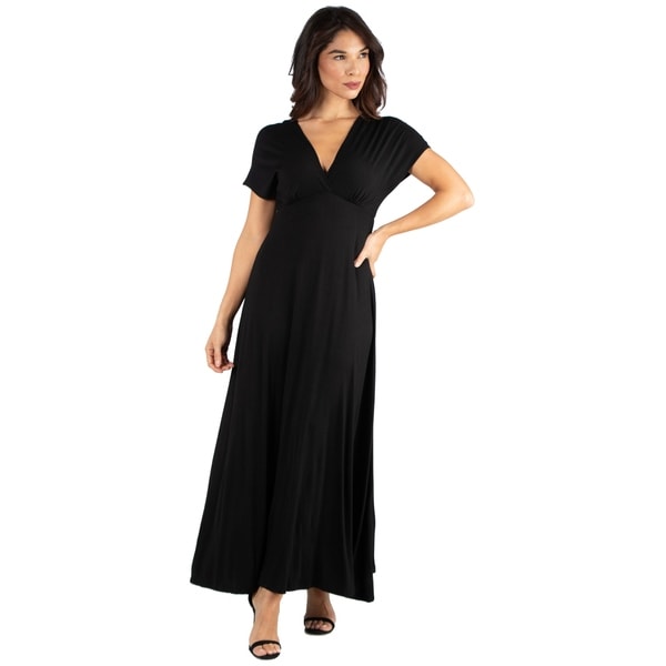 casual empire waist maxi dress