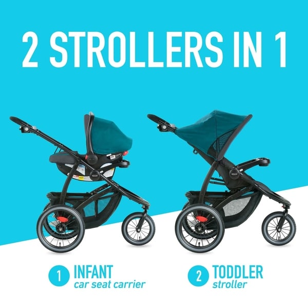 graco teal travel system