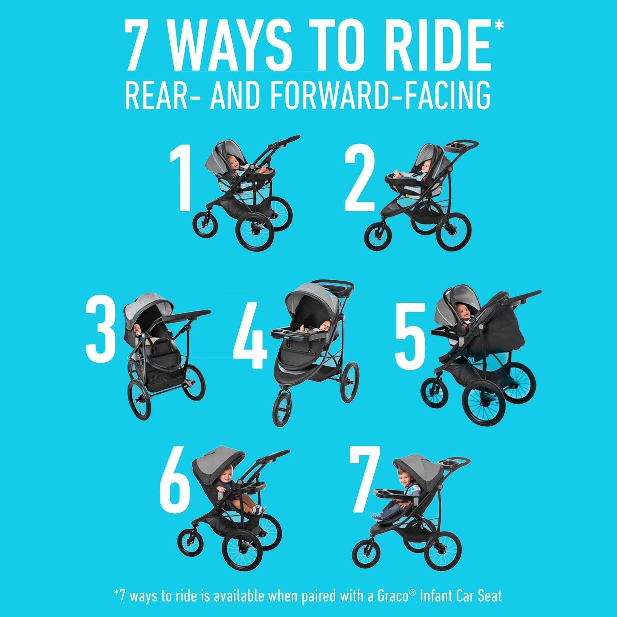 graco 7 way stroller