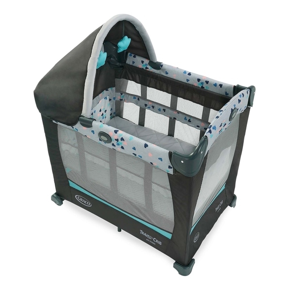 Shop Graco Travel Lite Crib With Stages Lauren Overstock 27983199