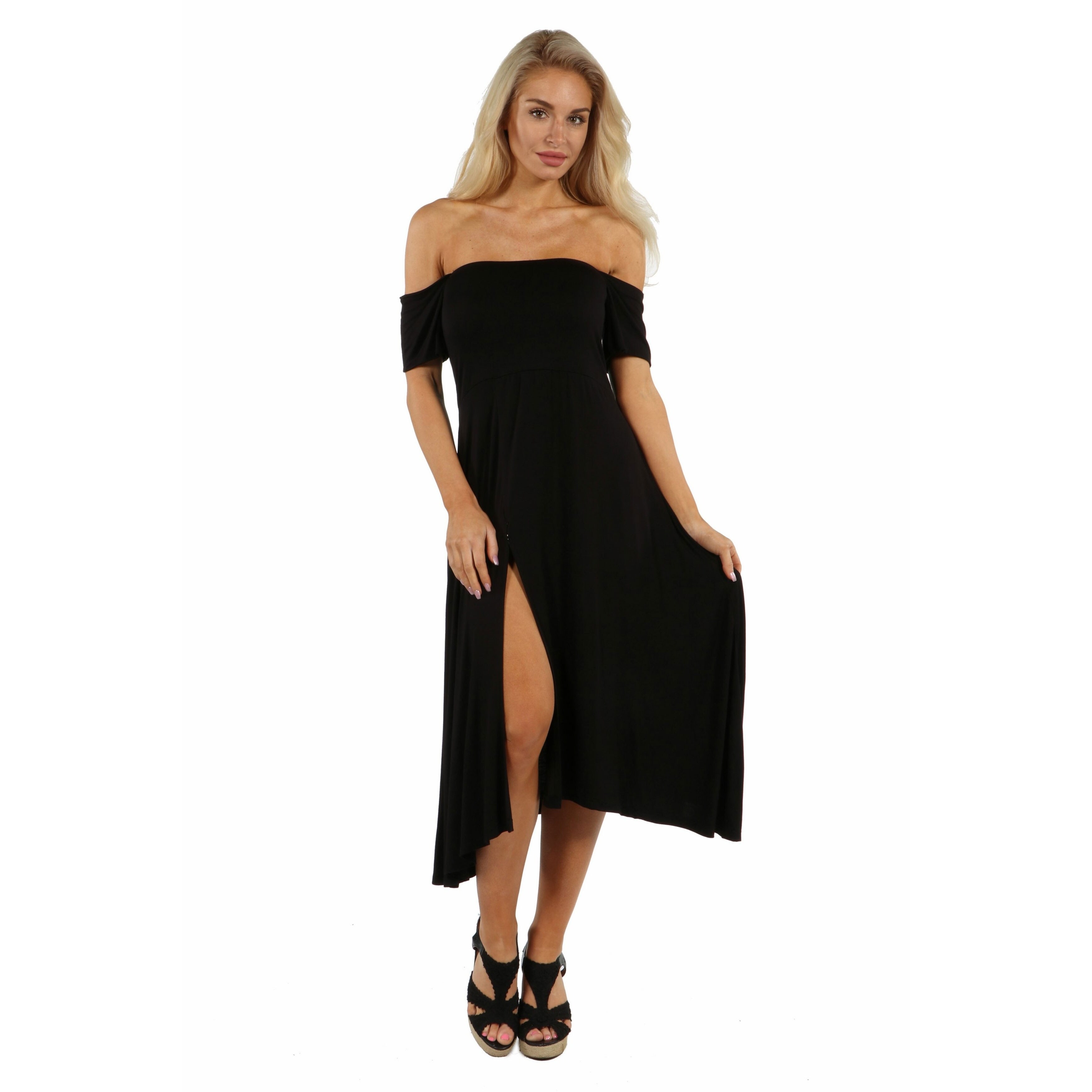 summer dress with slit