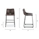 Edgemod Brinley Counter Stool (Set of 3) - Thumbnail 14