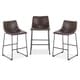 Edgemod Brinley Counter Stool (Set of 3) - Thumbnail 1