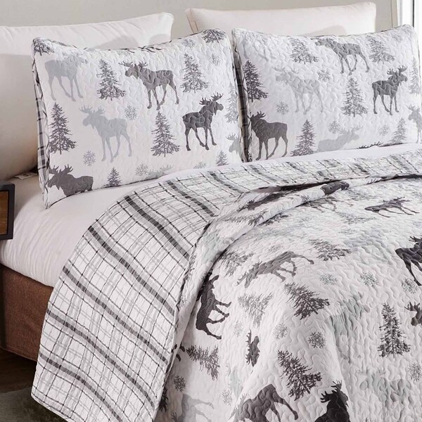 moose quilt set