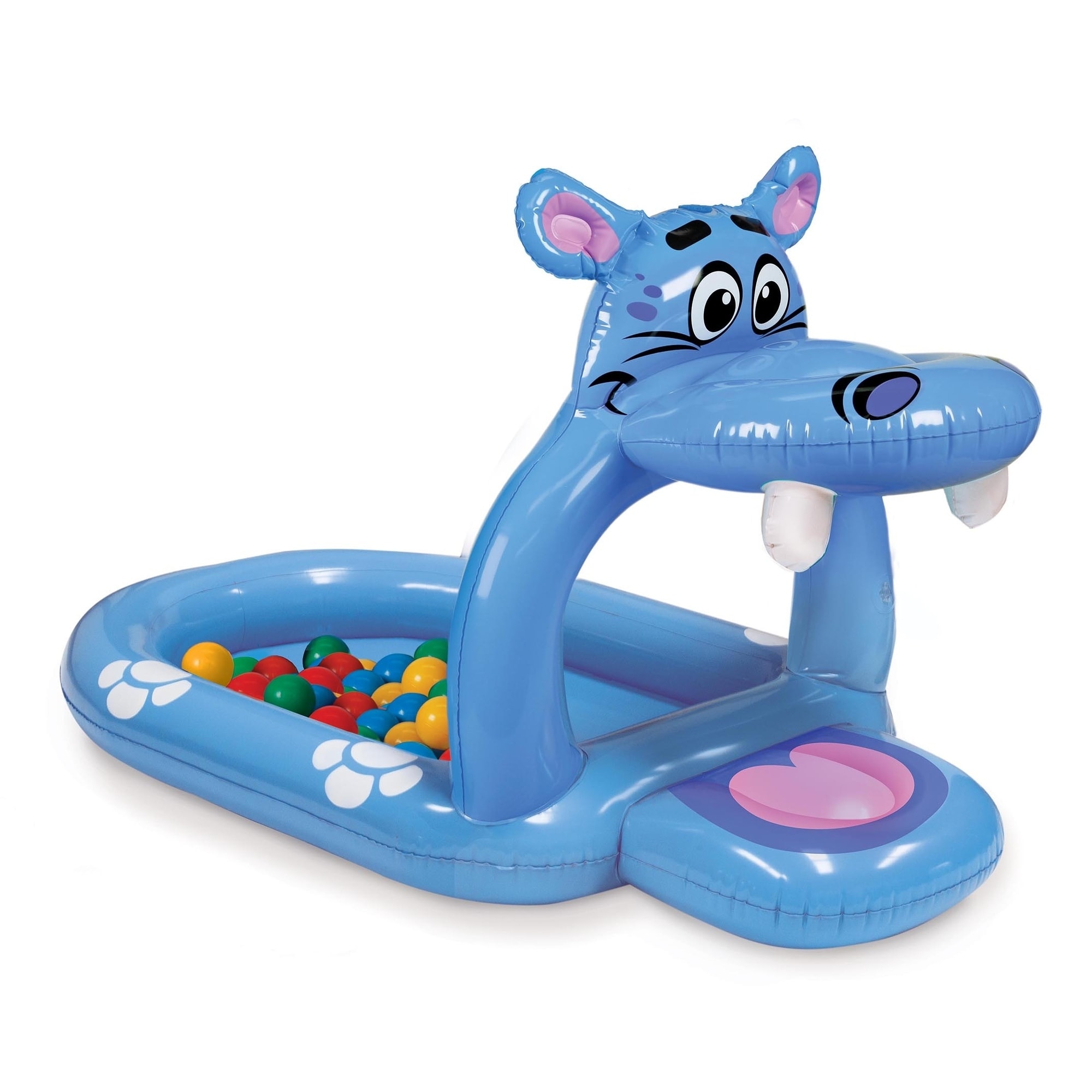 Shop Happy Hippo Play Center Inflatable Ball Pit Includes 20 Balls