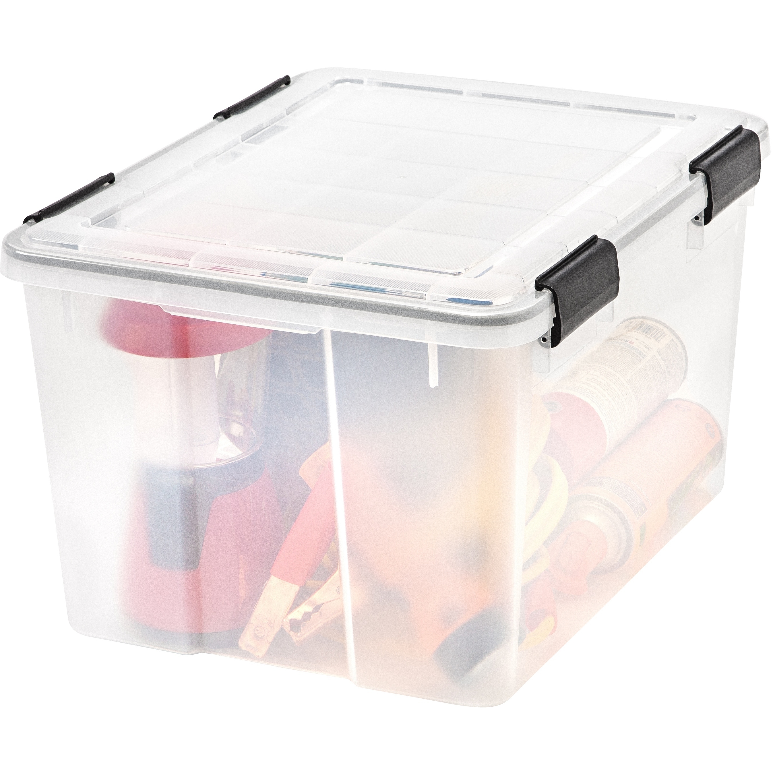 IRIS 46 Quart WEATHERTIGHT Storage Box Clear On Sale Bed Bath Beyond 27989041