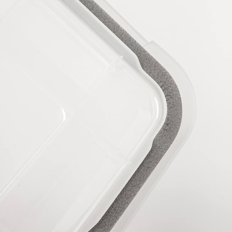 IRIS 46 Quart WEATHERTIGHT® Storage Box, Clear