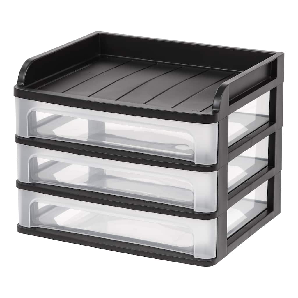 Medium Desktop Drawer System, Black