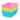 IRIS Large Multi-Purpose Plastic Bins, 4 Pack, Pastel
