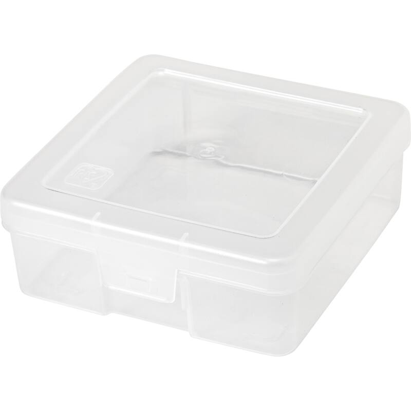 IRIS Small Modular Supply Case, 10 Pack, Clear