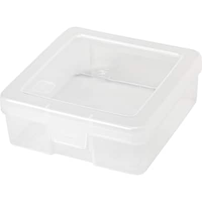 IRIS Small Modular Supply Case, 10 Pack, Clear