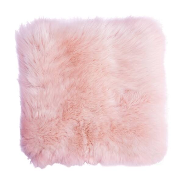 Shop Genuine Australian Lamb Wool Sheepskin Square Pillow Cover 16