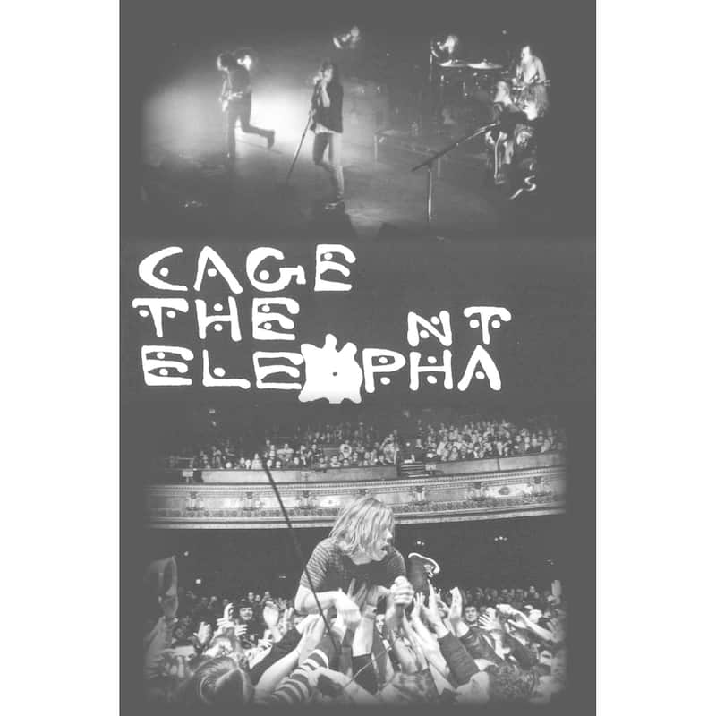 Cage the Elephant Group 36x24 Music Band Art Print Poster