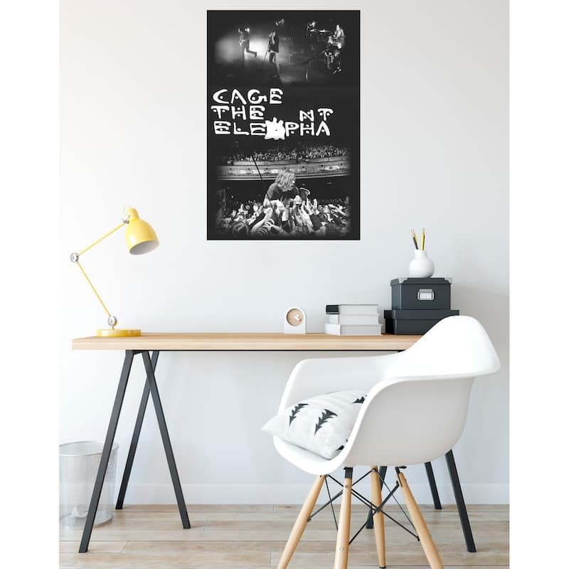 Cage the Elephant Group 36x24 Music Band Art Print Poster