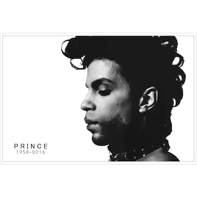 Prince 1958-2016 Profile 36x24 Music Band Art Print Poster
