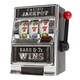 Slot Machine Coin Bank- Realistic Mini Table Top Novelty Casino Style Toy with Lever by Trademark Gameroom - Thumbnail 0