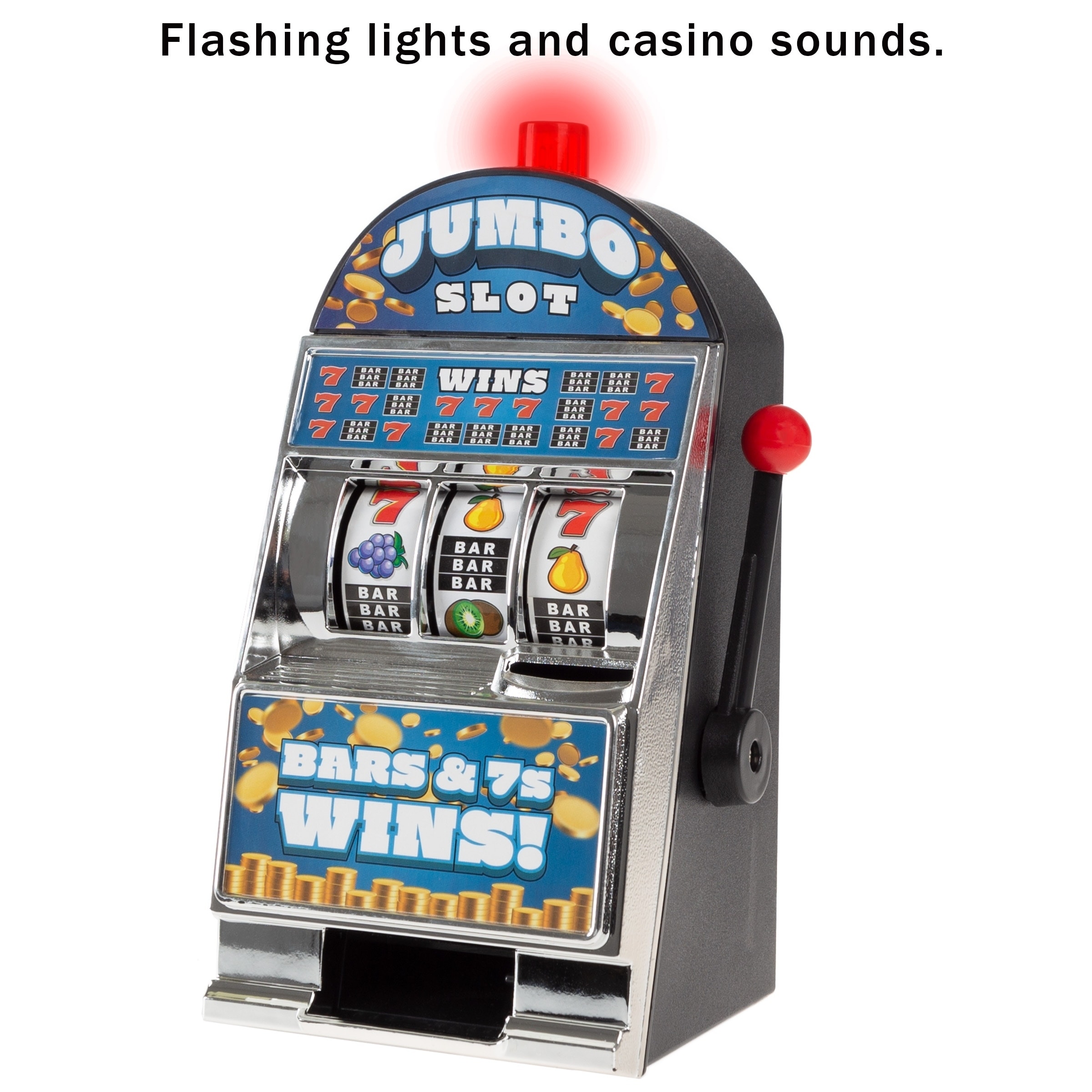 Casino slot machine jackpot sound effect
