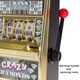 Slot Machine Coin Bank- Electronic Realistic Mini Tabletop Novelty Casino Style Toy with Lever by Trademark Gameroom - Thumbnail 10