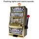 Slot Machine Coin Bank- Electronic Realistic Mini Tabletop Novelty Casino Style Toy with Lever by Trademark Gameroom - Thumbnail 13