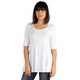 preview thumbnail 28 of 34, 24seven Comfort Apparel Elbow Sleeve Swing Tunic Top For Women
