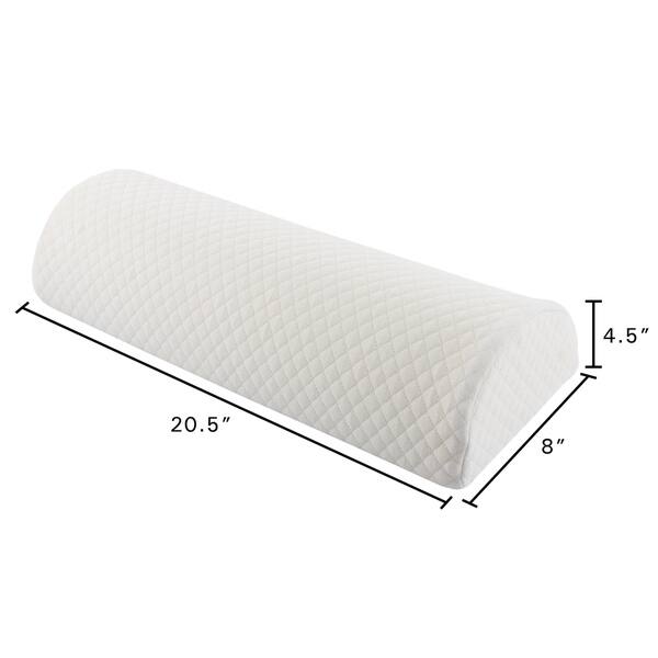 Shop Knee Pillow Ergonomic Memory Foam Half Circle Lumbar Neck