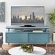 preview thumbnail 18 of 20, Simple Living Margo Mid-century Wood TV Stand