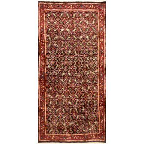 Handmade One-of-a-Kind Mahal Wool Rug (Iran) - 5' x 10'5