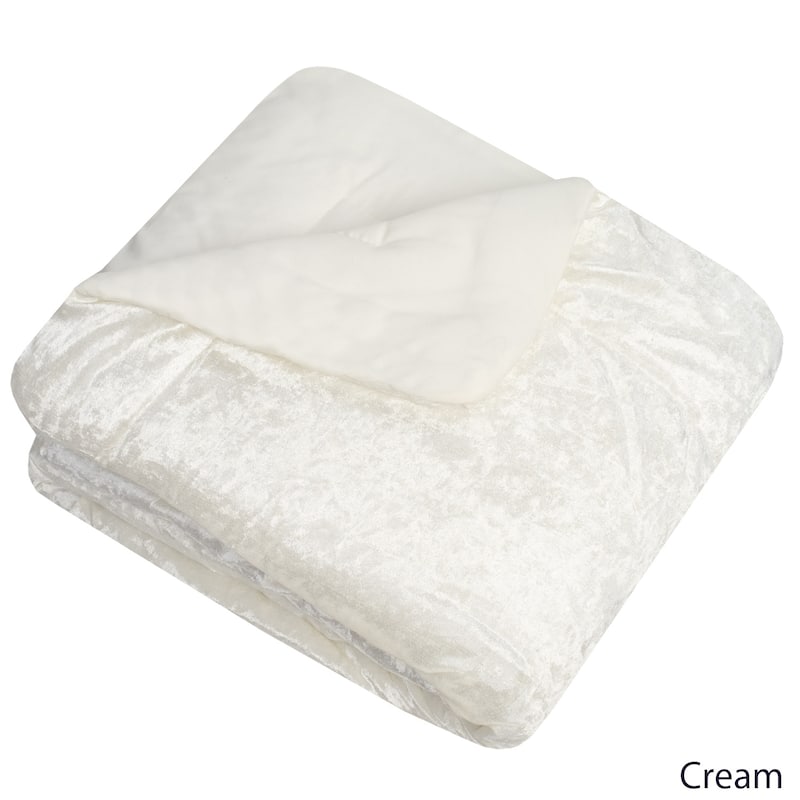 Olivia Velvet Throw by Sweet Home Collection (50"x60")