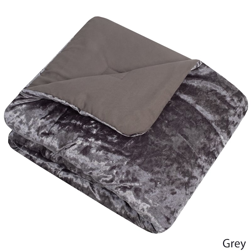 Olivia Velvet Throw by Sweet Home Collection (50"x60")